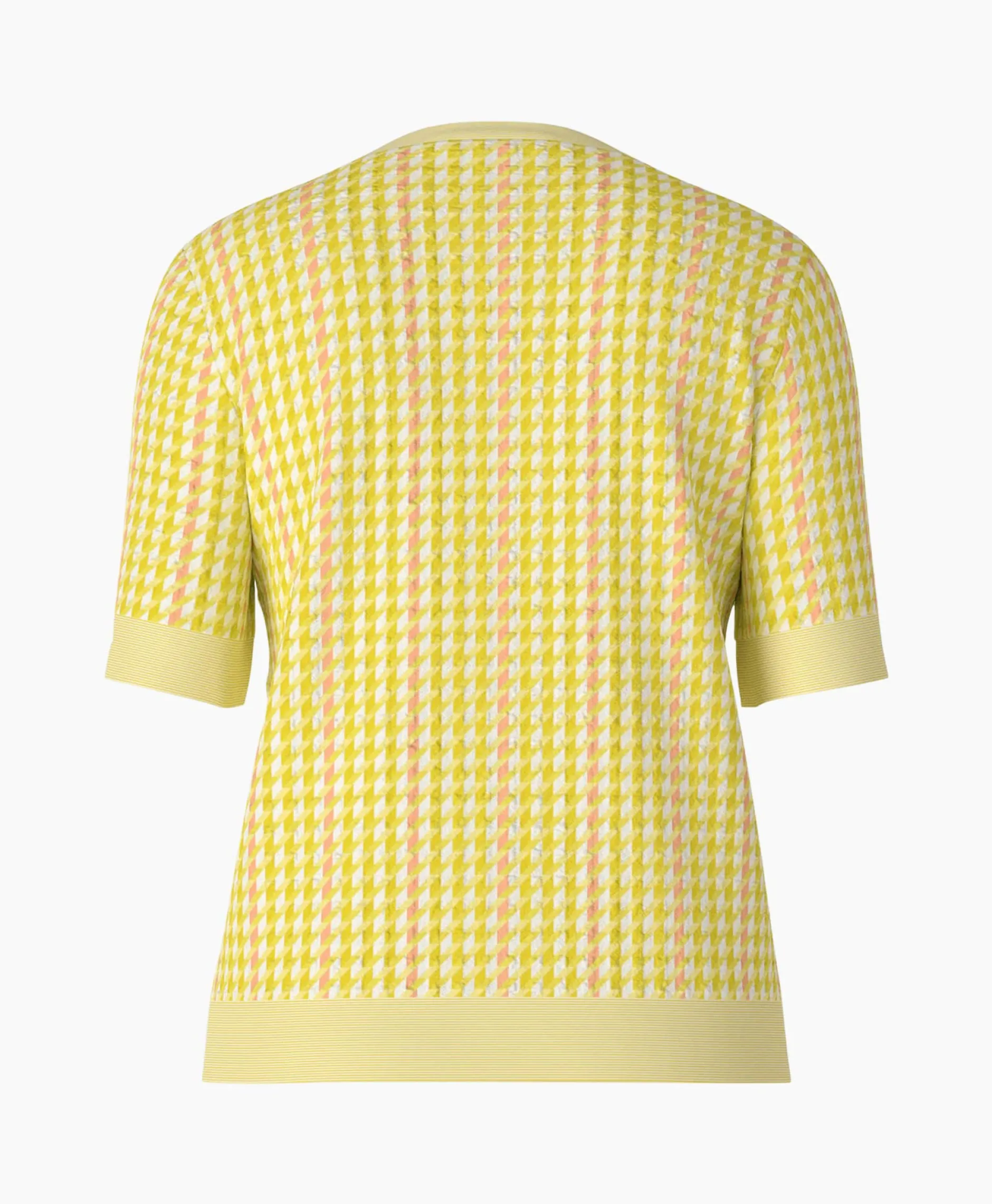 Dames Marccain Collectie T-Shirts & Tops*Pullover Wc 41.49 M33 Midden Geel