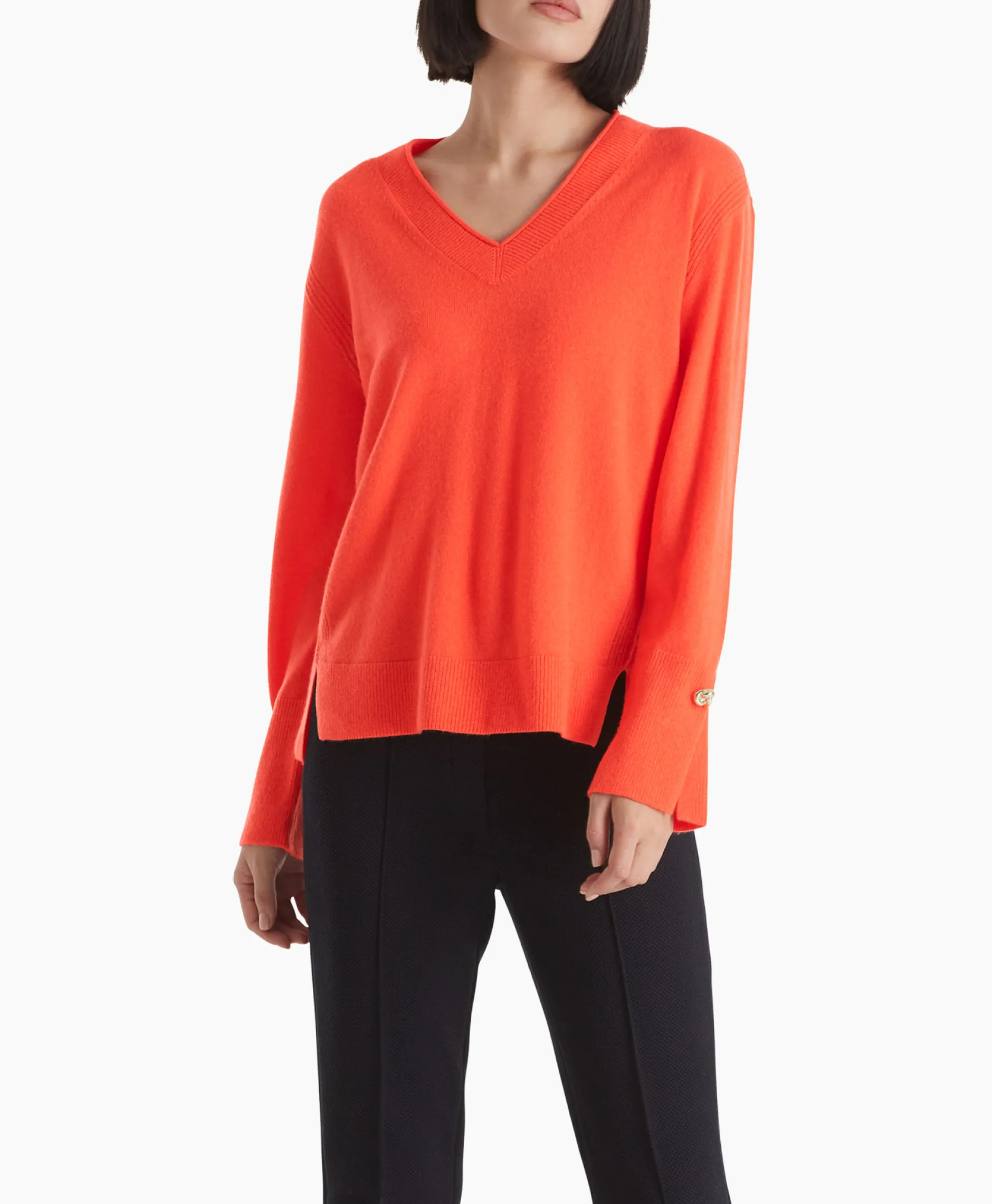 Dames Marccain Collectie Truien*Pullover Wc 41.03 M51 Grijs
