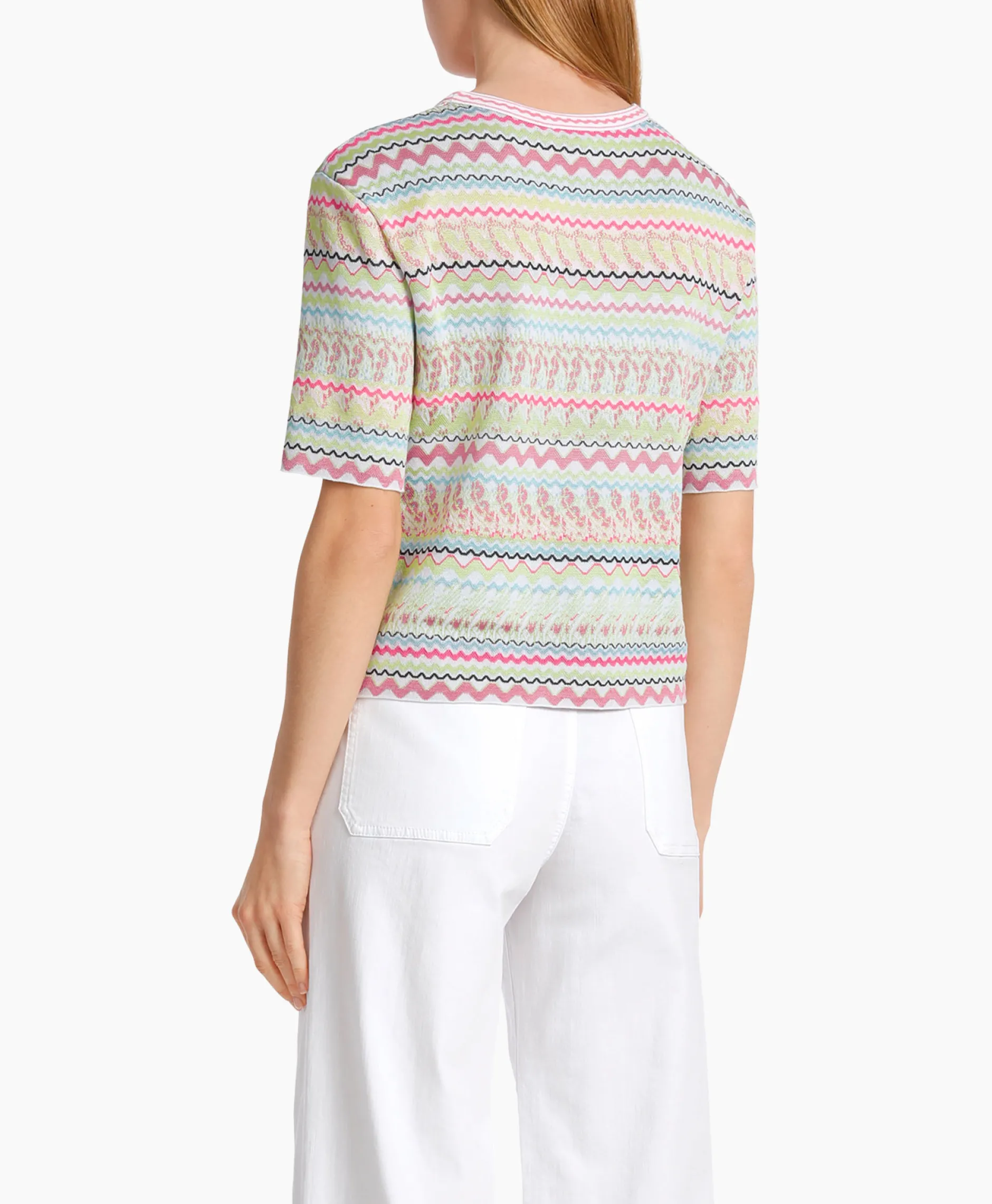 Dames Marccain Collectie T-Shirts & Tops*Pullover Wc 41.38 M36 Groen