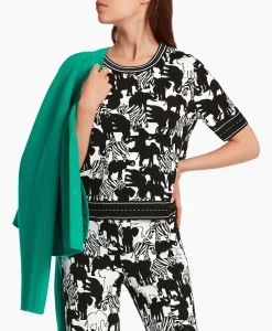 Dames Marccain Collectie Truien*Pullover Wc 41.10 M03 Print + 2 Kleurig