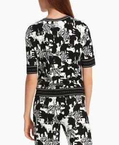 Dames Marccain Collectie Truien*Pullover Wc 41.10 M03 Print + 2 Kleurig