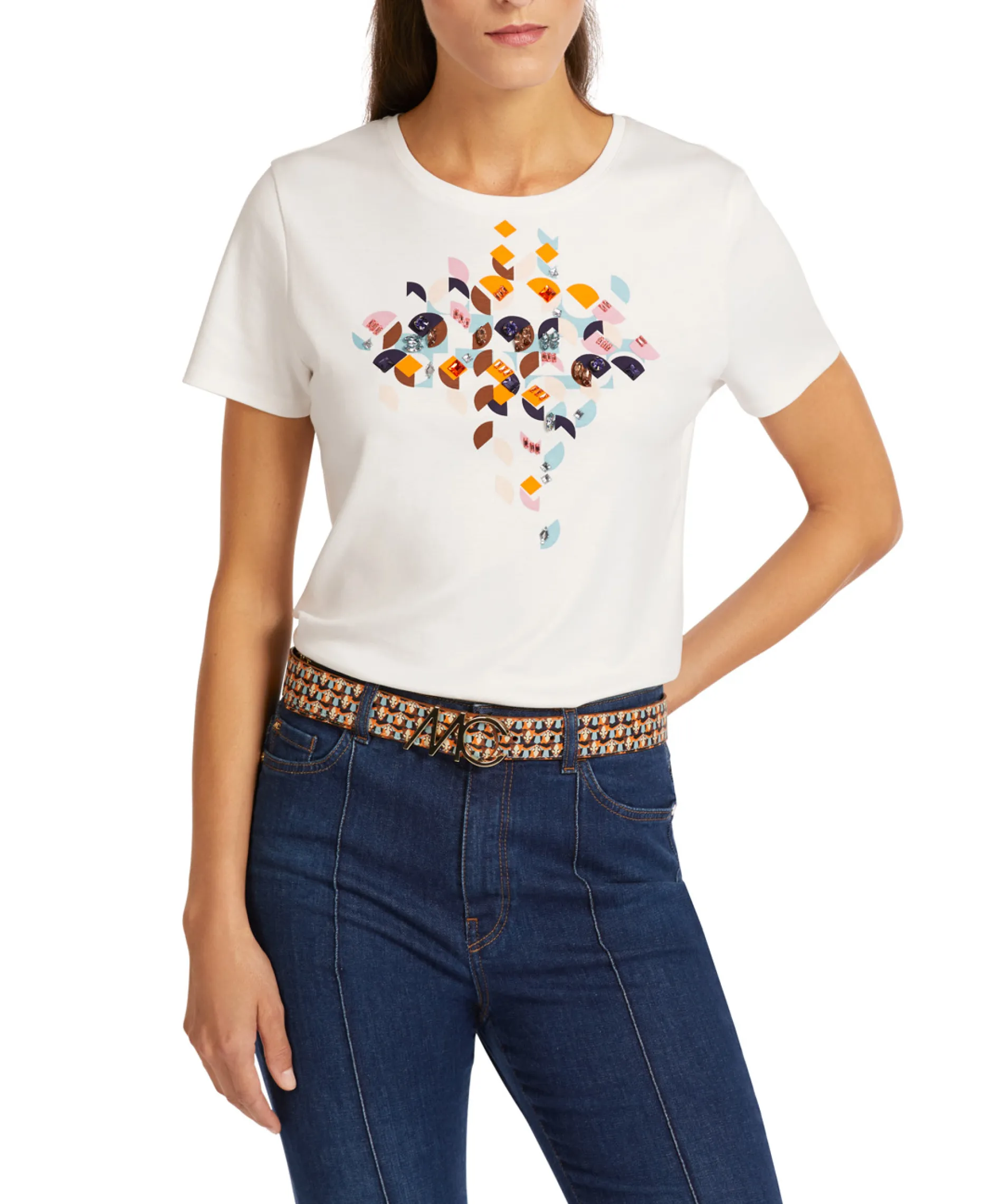 Dames Marccain Collectie Riemen*Riem Uc G1.01 Z26 Peach