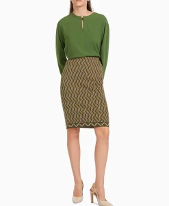 Dames Marccain Collectie Rokken*Rok Vc 71.14 M36 Groen