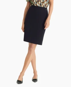 Dames Marccain Collectie Rokken*Rok Wc 71.09 J09 Midden Blauw