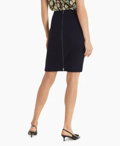 Dames Marccain Collectie Rokken*Rok Wc 71.09 J09 Midden Blauw