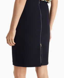 Dames Marccain Collectie Rokken*Rok Wc 71.09 J09 Midden Blauw