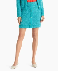 Dames Marccain Collectie Rokken*Rok Wc 71.01 M01 Turquoise
