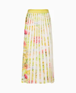 Dames Marccain Collectie Bruiloftskleding*Rok Wc 71.11 W36 Midden Geel