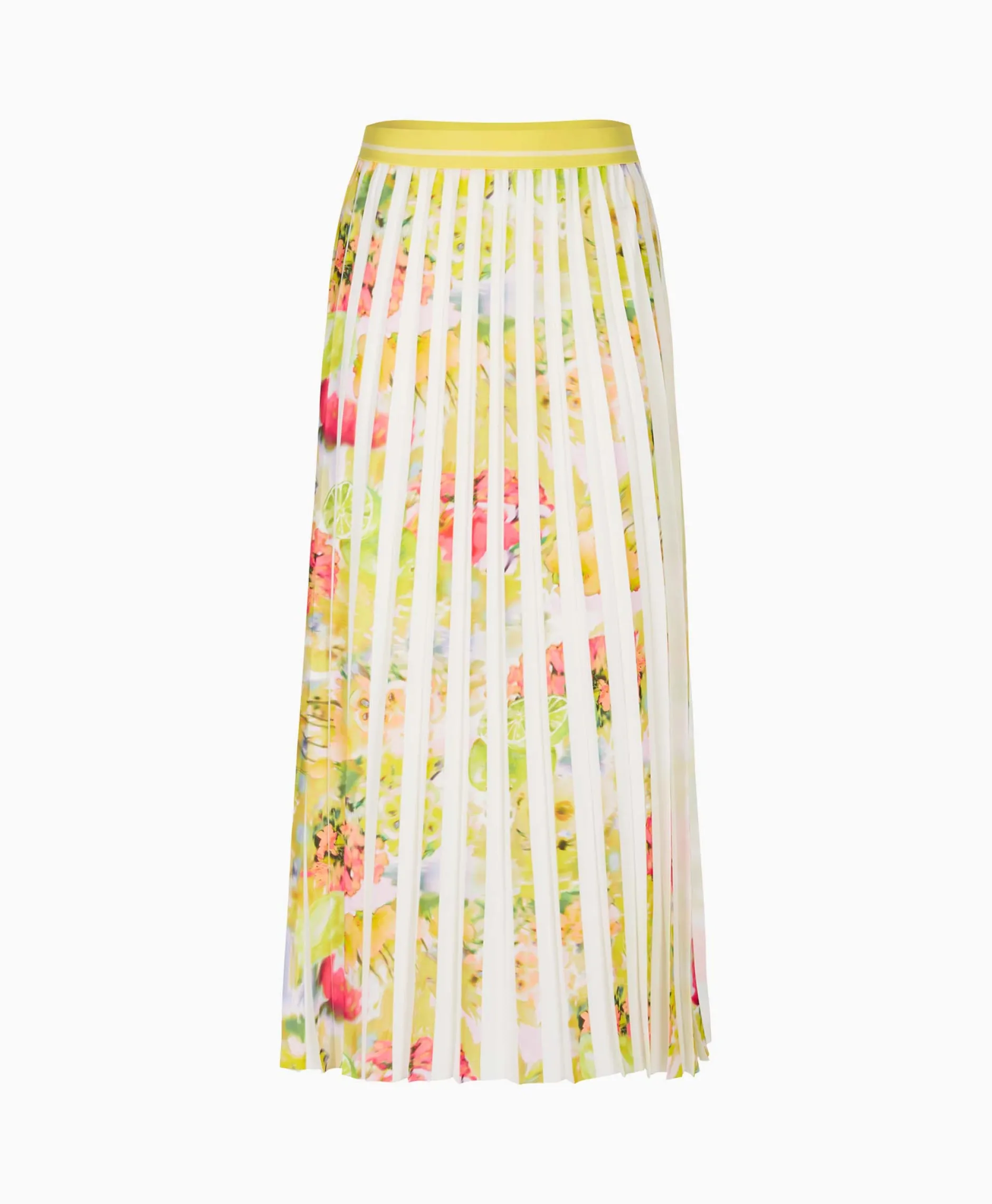 Dames Marccain Collectie Bruiloftskleding*Rok Wc 71.11 W36 Midden Geel