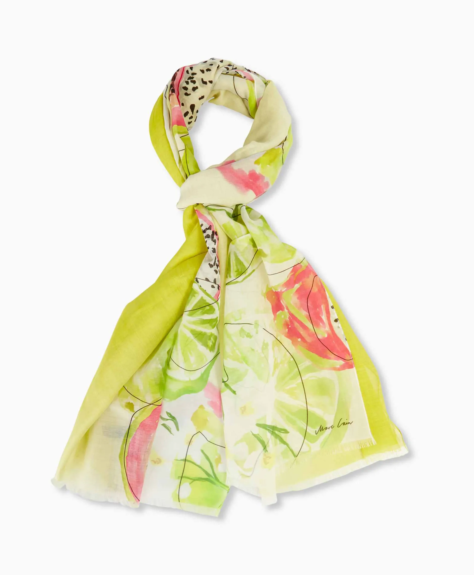 Dames Marccain Collectie Sjaals*Shawl Wc B4.15 Z22 Geel