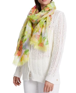 Dames Marccain Collectie Sjaals*Shawl Wc B4.07 Z23 Midden Geel