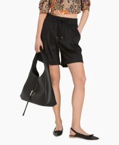 Dames Marccain Collectie Broeken*Short Wc 83.05 W35 Zwart