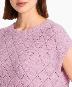 Dames Marccain Collectie T-Shirts & Tops*Top Wc 42.01 M25 Lavendel