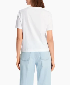Dames Marccain Collectie T-Shirts & Tops*T-Shirt Wc 48.06 J29 Wit