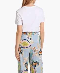 Dames Marccain Collectie T-Shirts & Tops*T-Shirt Wc 48.32 J73 Wit