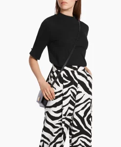 Dames Marccain Collectie T-Shirts & Tops*T-Shirt Wc 48.24 J14 Zwart