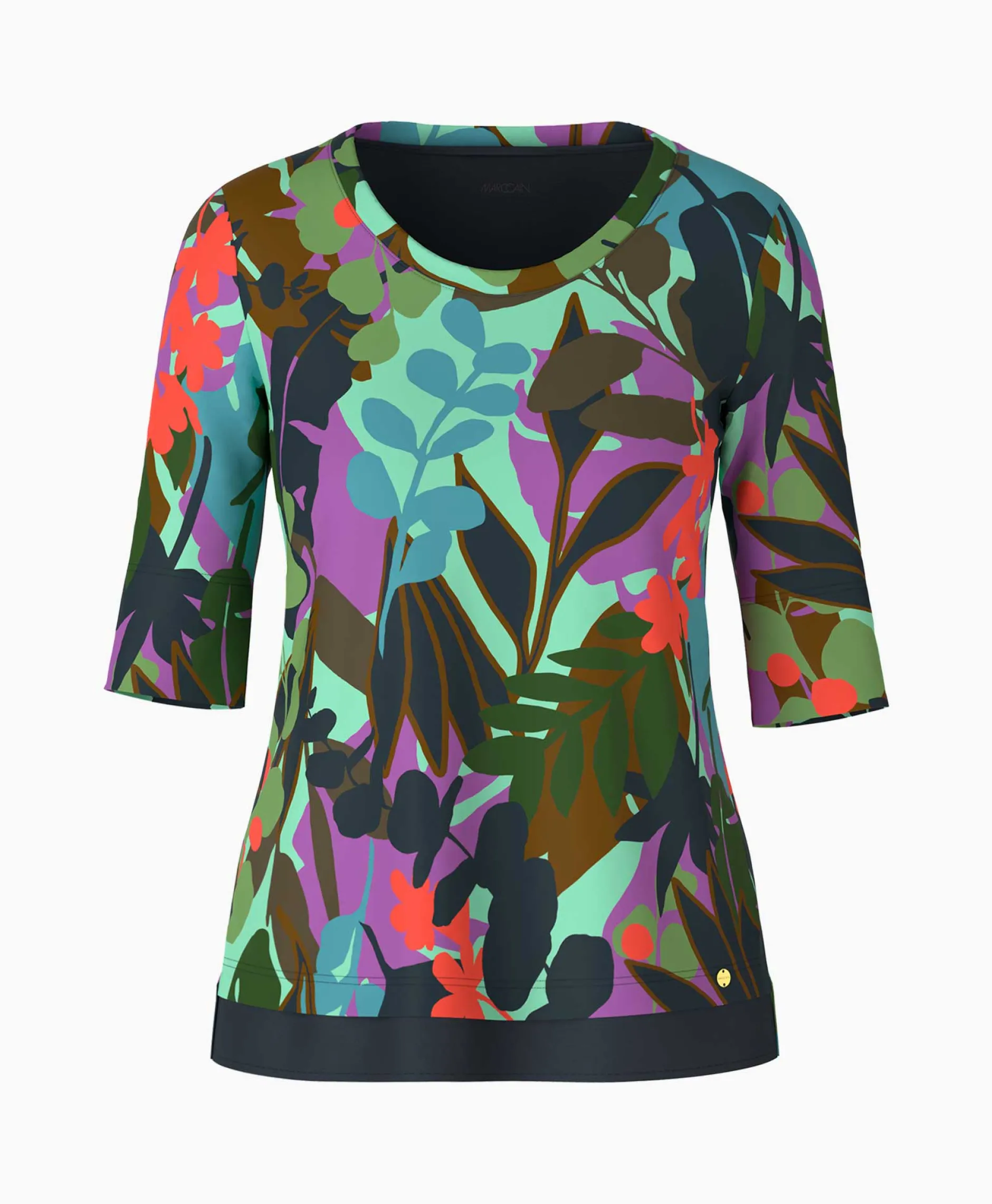 Dames Marccain Collectie T-Shirts & Tops*T-Shirt Wc 48.27 J04 Groen