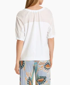 Dames Marccain Collectie T-Shirts & Tops*T-Shirt Wc 48.50 J14 Wit