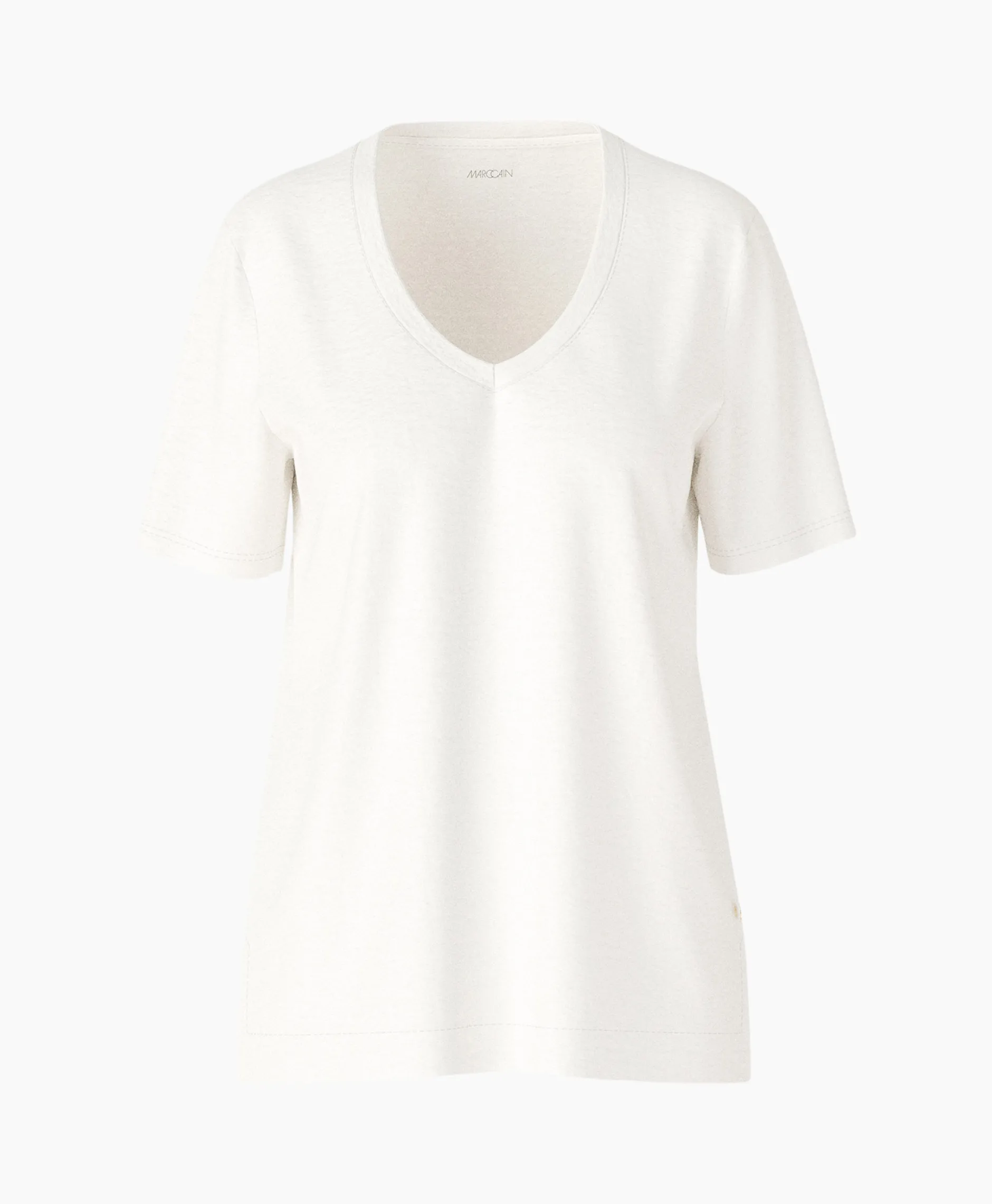 Dames Marccain Collectie T-Shirts & Tops*T-Shirt Wc 48.34 J54 Off White