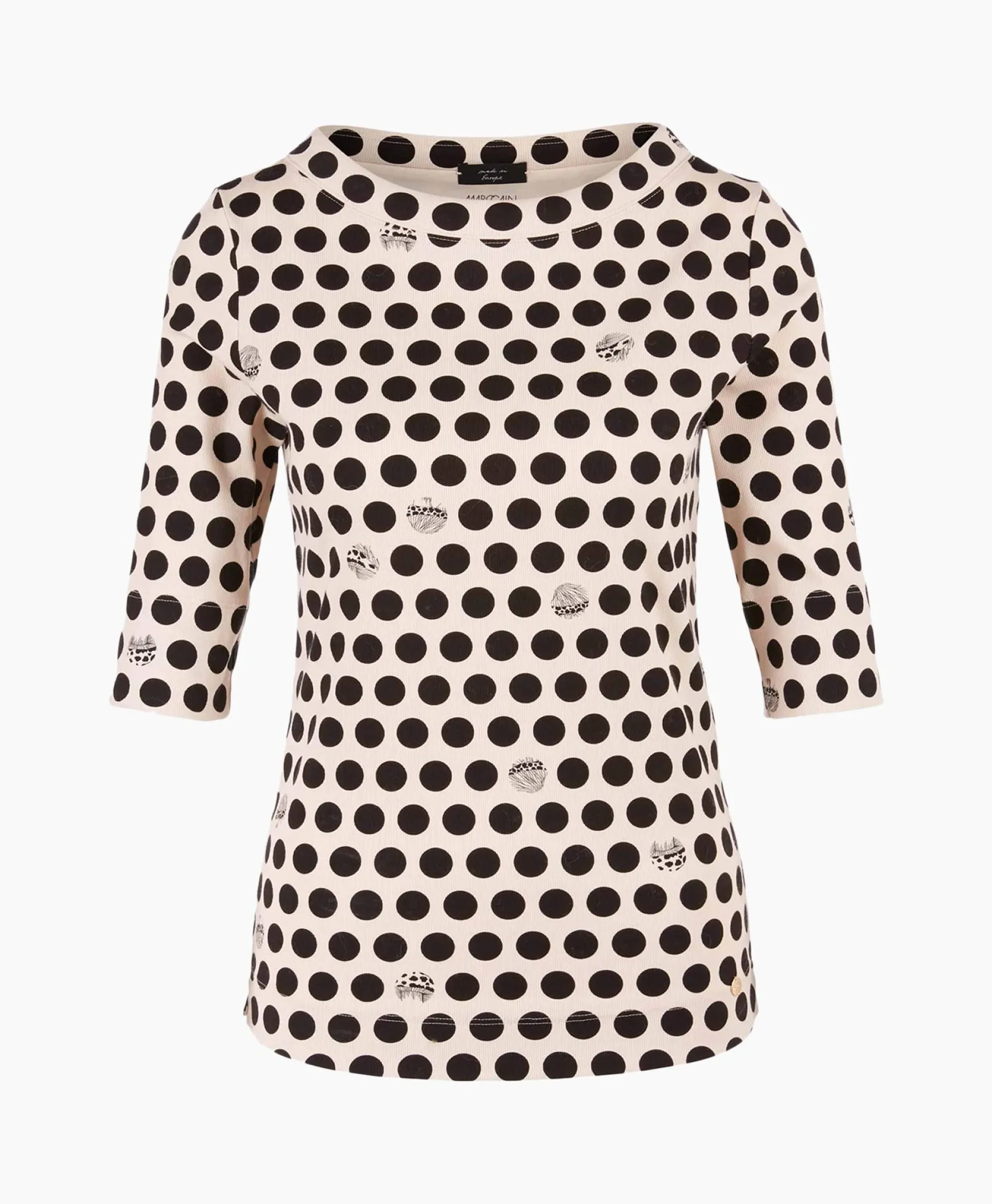 Dames Marccain Collectie T-Shirts & Tops*T-Shirt Vc 48.45 J08 Zwart