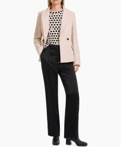 Dames Marccain Collectie T-Shirts & Tops*T-Shirt Vc 48.45 J08 Zwart