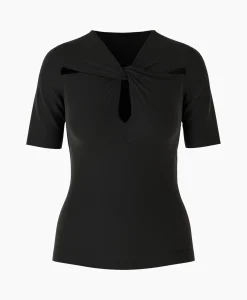 Dames Marccain Collectie T-Shirts & Tops*T-Shirt Wc 48.48 J14 Zwart