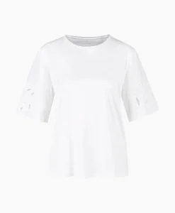Dames Marccain Collectie T-Shirts & Tops*T-Shirt Wc 48.62 J81 Wit