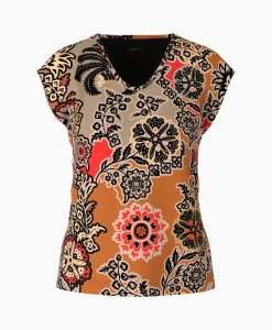 Dames Marccain Collectie T-Shirts & Tops*T-Shirt Wc 48.23 J49 Oranje
