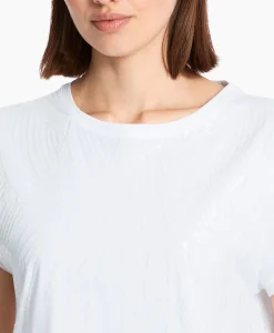 Dames Marccain Collectie T-Shirts & Tops*T-Shirt Wc 48.46 J36 Wit