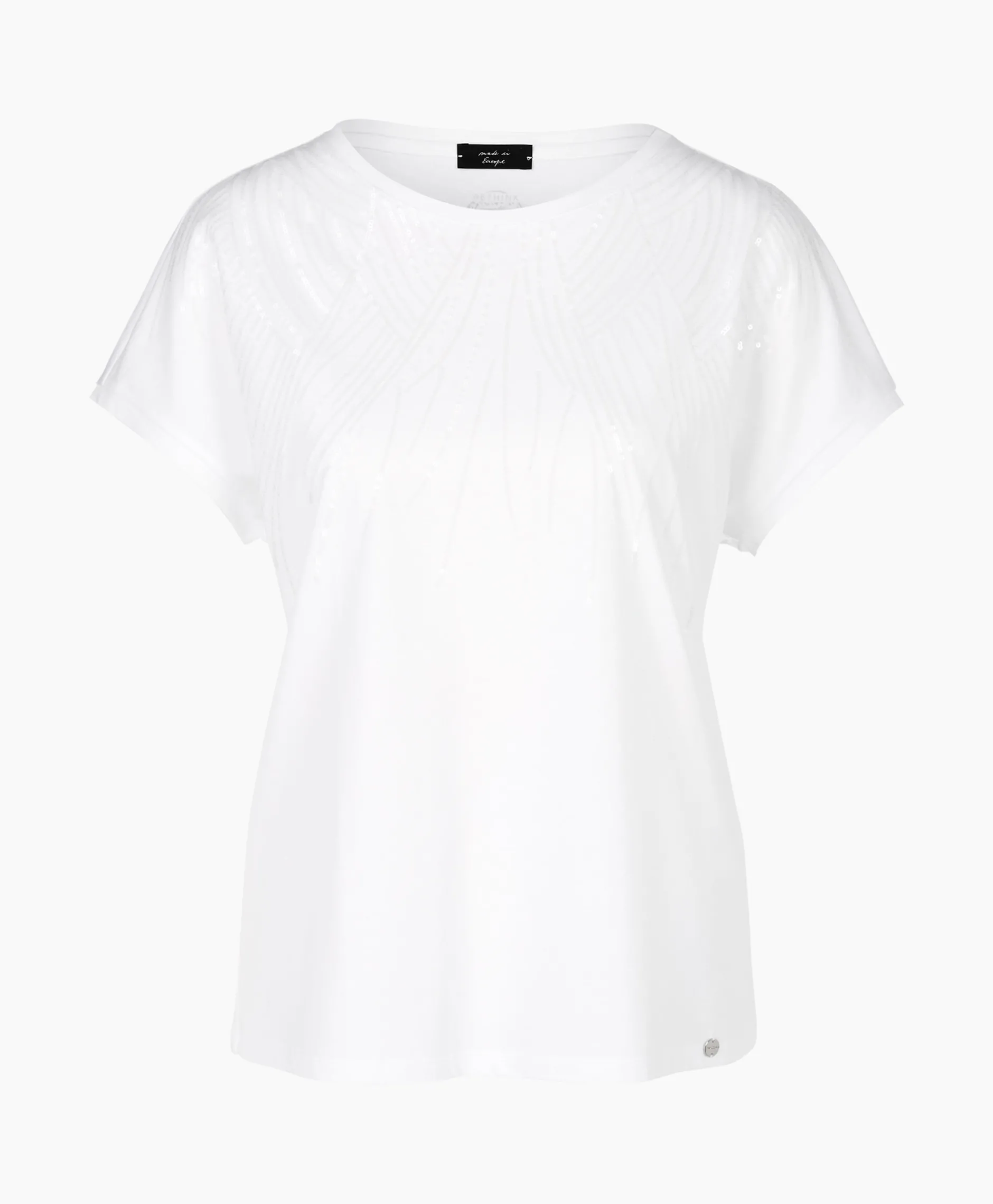 Dames Marccain Collectie T-Shirts & Tops*T-Shirt Wc 48.46 J36 Wit