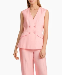 Dames Marccain Collectie Vesten*Vest Wc 37.04 W84 Zalm