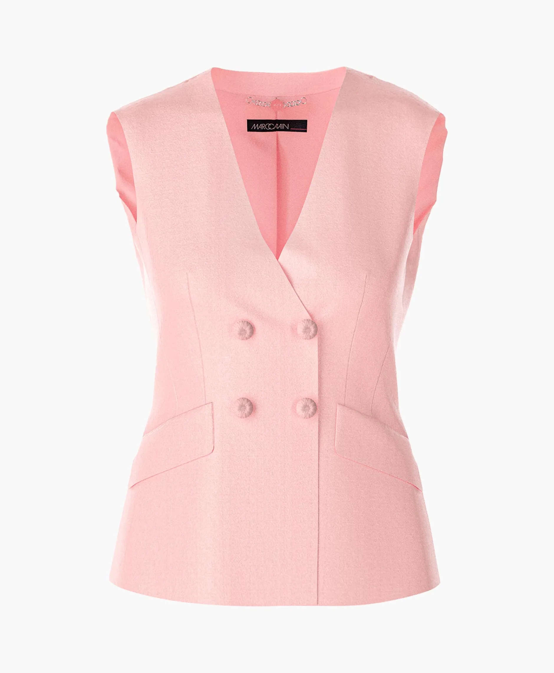 Dames Marccain Collectie Vesten*Vest Wc 37.04 W84 Zalm