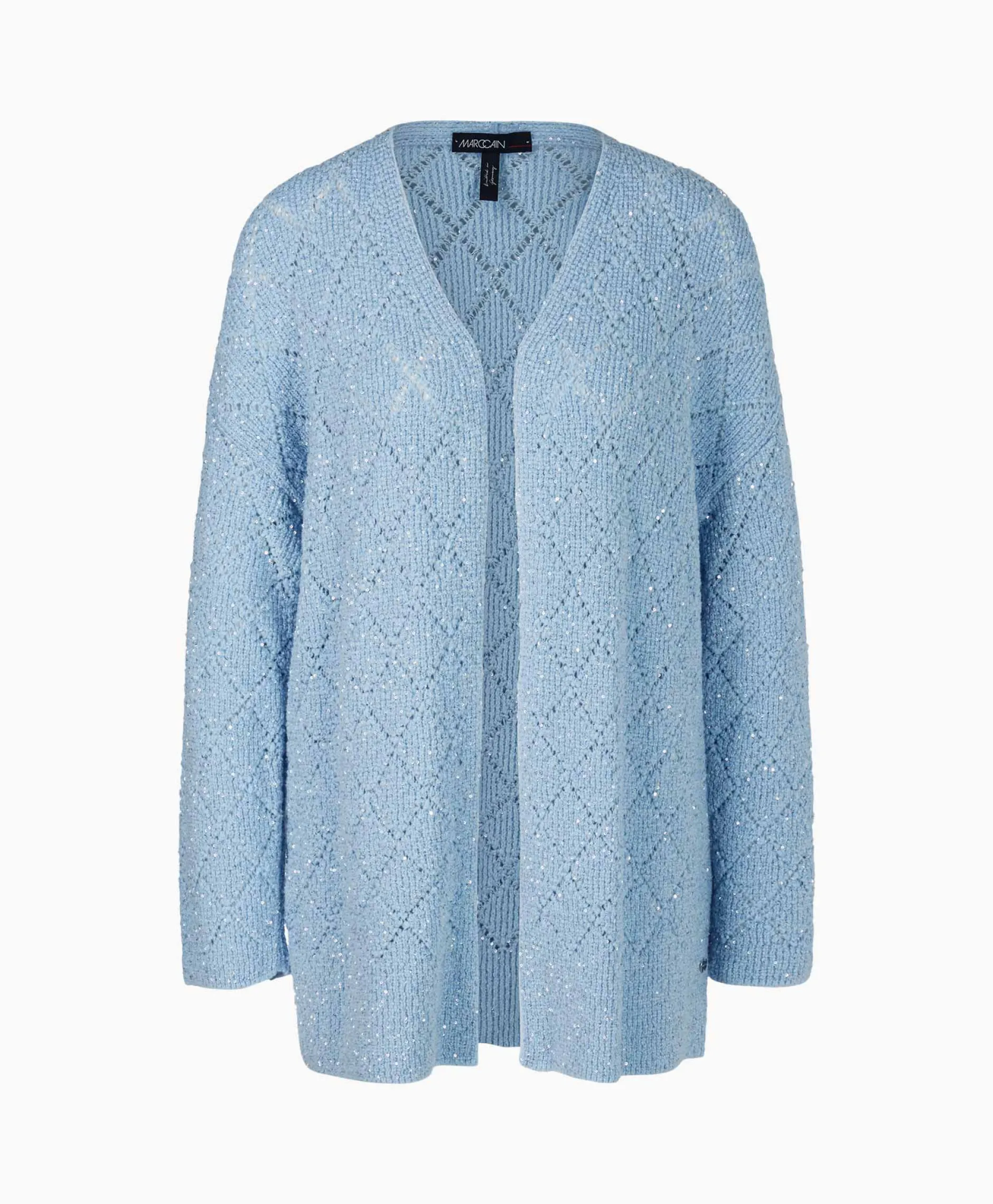 Dames Marccain Collectie Vesten*Vest Wc 39.11 M25 Licht Blauw