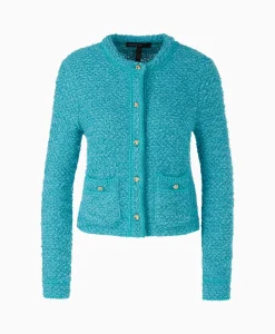 Dames Marccain Collectie Vesten*Vest Wc 39.03 M01 Turquoise