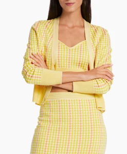 Dames Marccain Collectie Vesten*Vest Wc 39.15 M33 Midden Geel