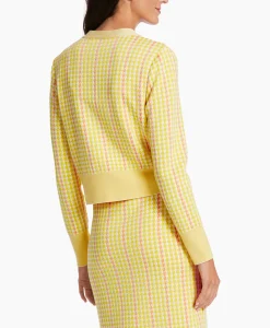 Dames Marccain Collectie Vesten*Vest Wc 39.15 M33 Midden Geel