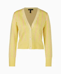 Dames Marccain Collectie Vesten*Vest Wc 39.15 M33 Midden Geel