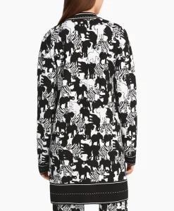 Dames Marccain Collectie Vesten*Vest Wc 39.18 M03 Print + 2 Kleurig