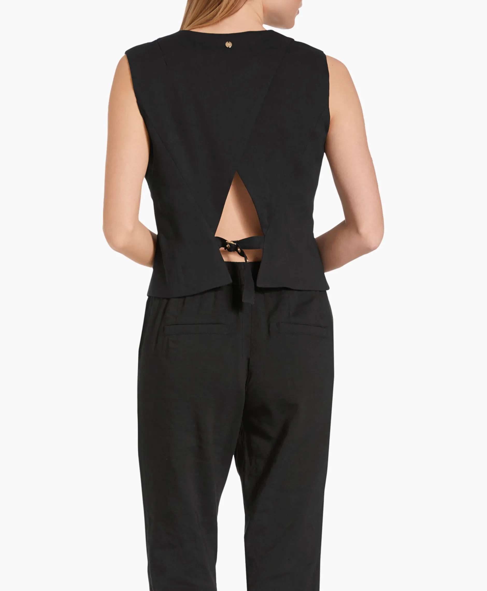 Dames Marccain Collectie Vesten*Vest Wc 37.02 W47 Zwart