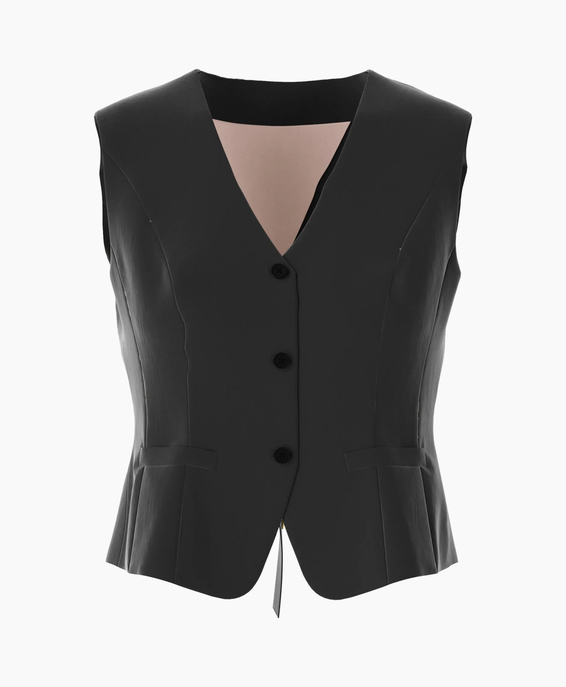 Dames Marccain Collectie Vesten*Vest Wc 37.02 W47 Zwart