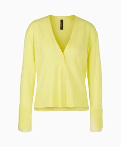 Dames Marccain Collectie Vesten*Vest Wc 39.10 M73 Midden Geel