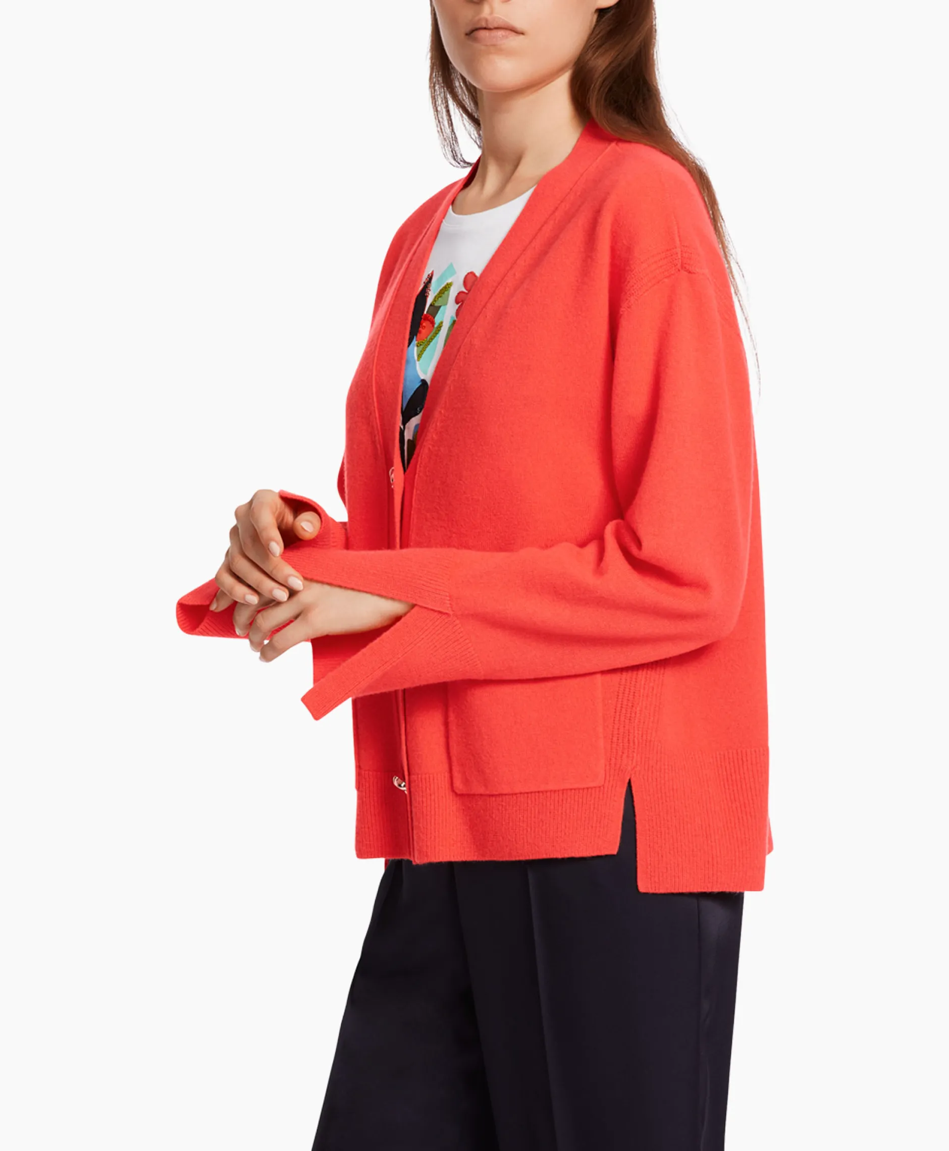 Dames Marccain Collectie Vesten*Vest Wc 39.05 M51 Grijs