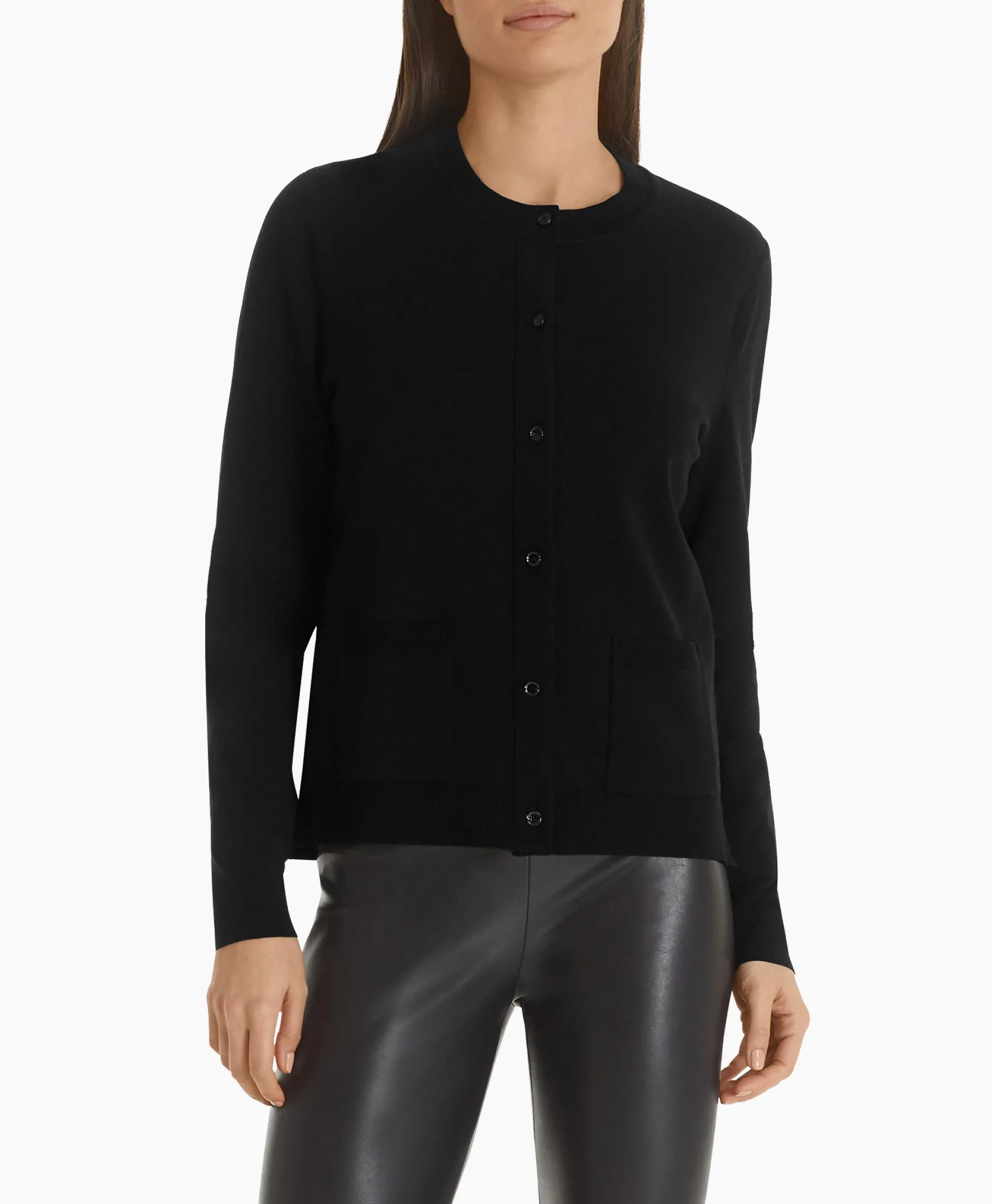 Dames Marccain Essentials Vesten*Vest +E 39.01 M11 Zwart