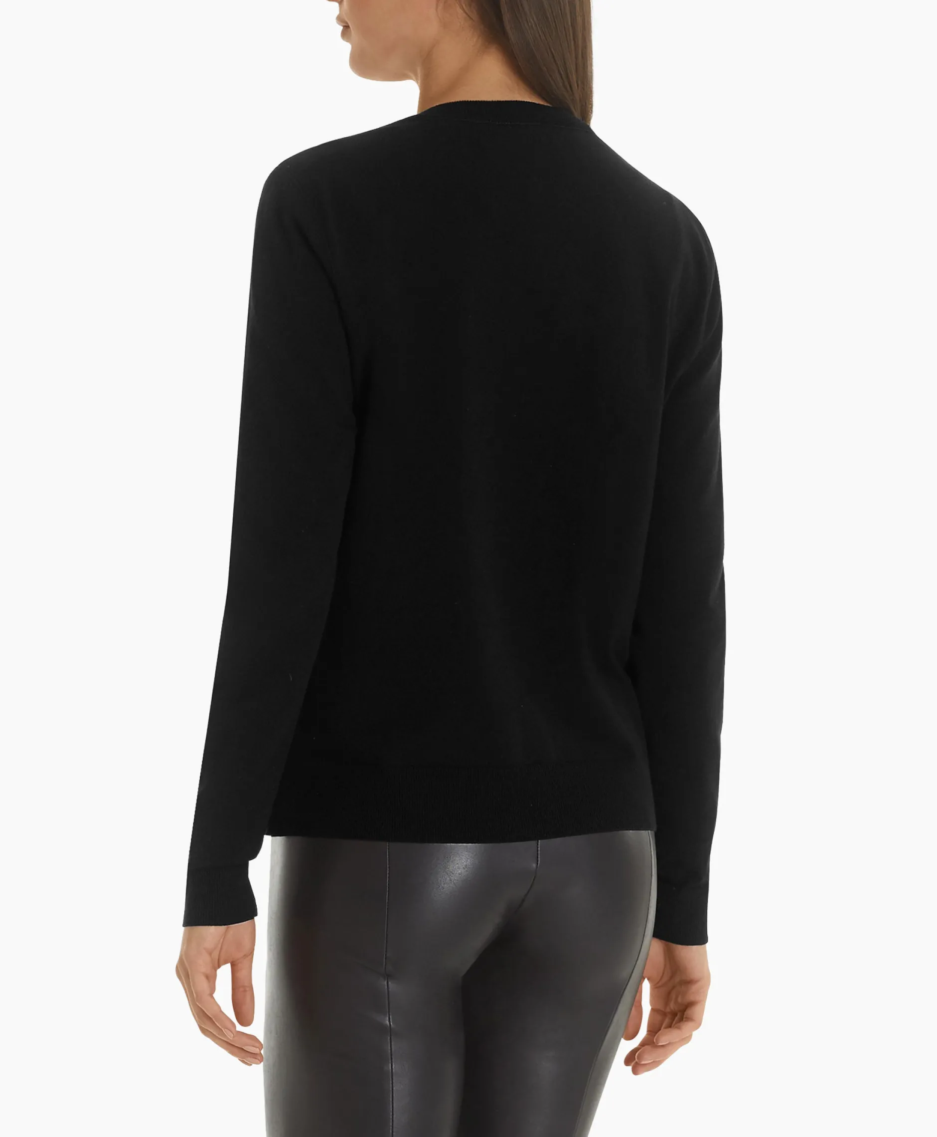 Dames Marccain Essentials Vesten*Vest +E 39.01 M11 Zwart