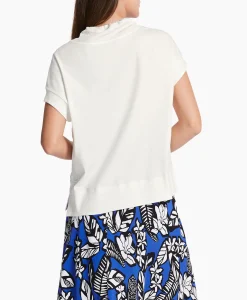 Dames Marccain Sport Blouses*Blouse Ws 55.02 J67 Off White