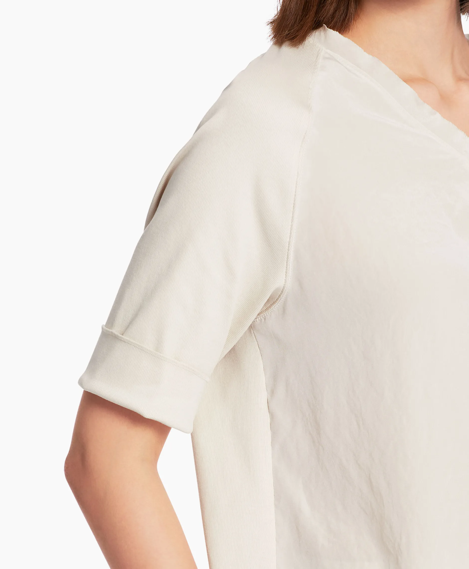 Dames Marccain Sport Blouses*Blouse Ws 55.04 J67 Grijs