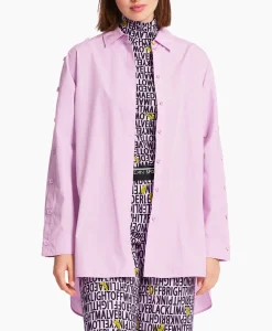 Dames Marccain Sport Blouses*Blouse Ws 51.14 W80 Roze