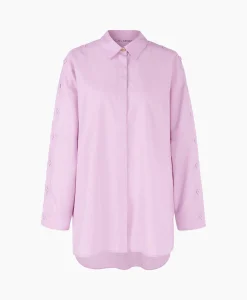 Dames Marccain Sport Blouses*Blouse Ws 51.14 W80 Roze