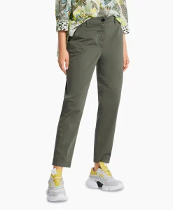 Dames Marccain Sport Broeken*Broek Ws 81.19 W29 Donker Groen