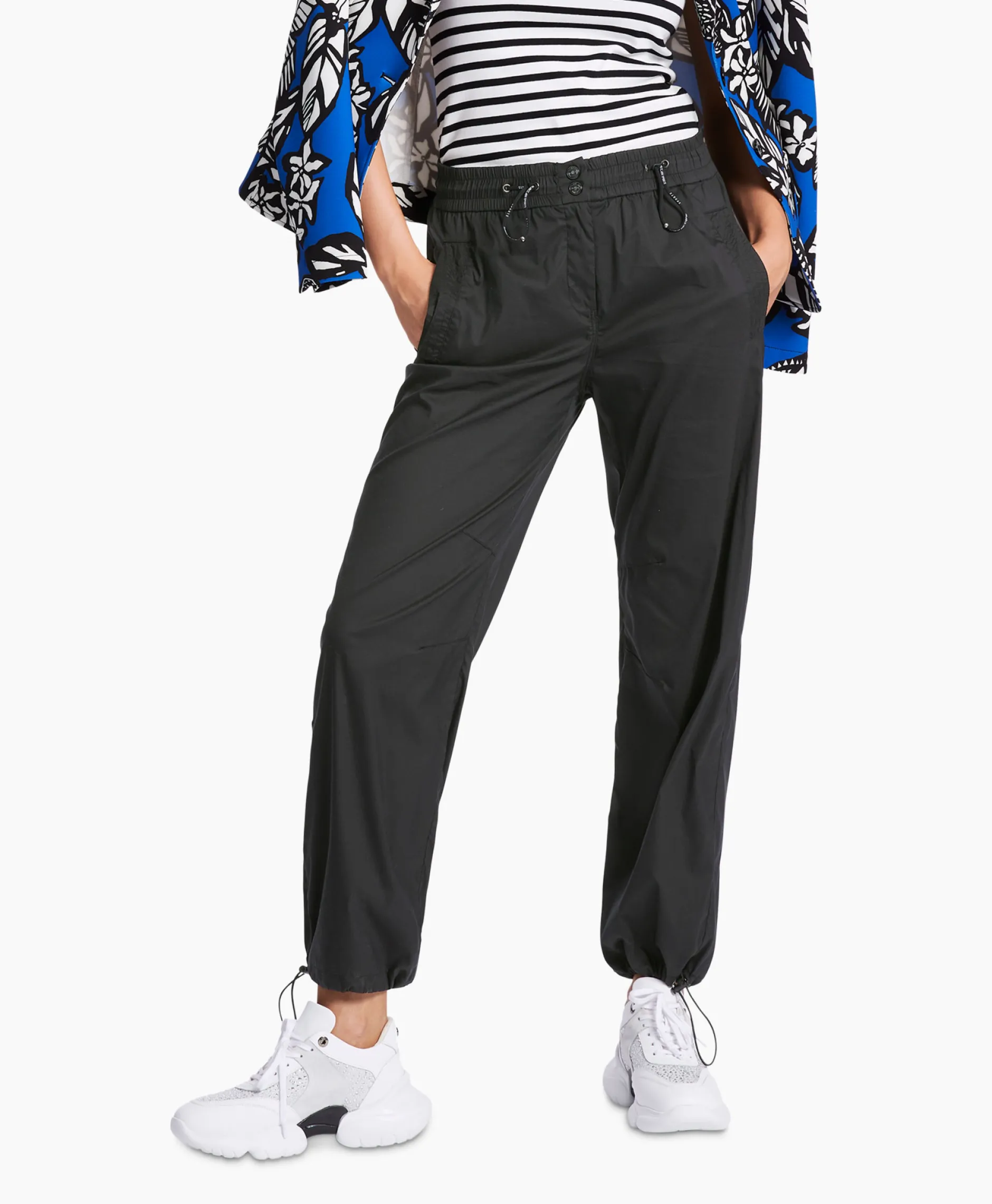 Dames Marccain Sport Broeken*Broek Ws 81.40 W23 Zwart